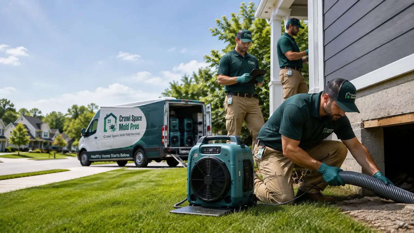 Crawl Space Mold Removal in Pine Valley, UT